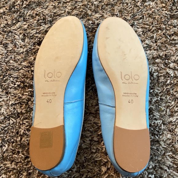 New light blue ballet flats from Lolo the Ballerina size 40. - Picture 3 of 5